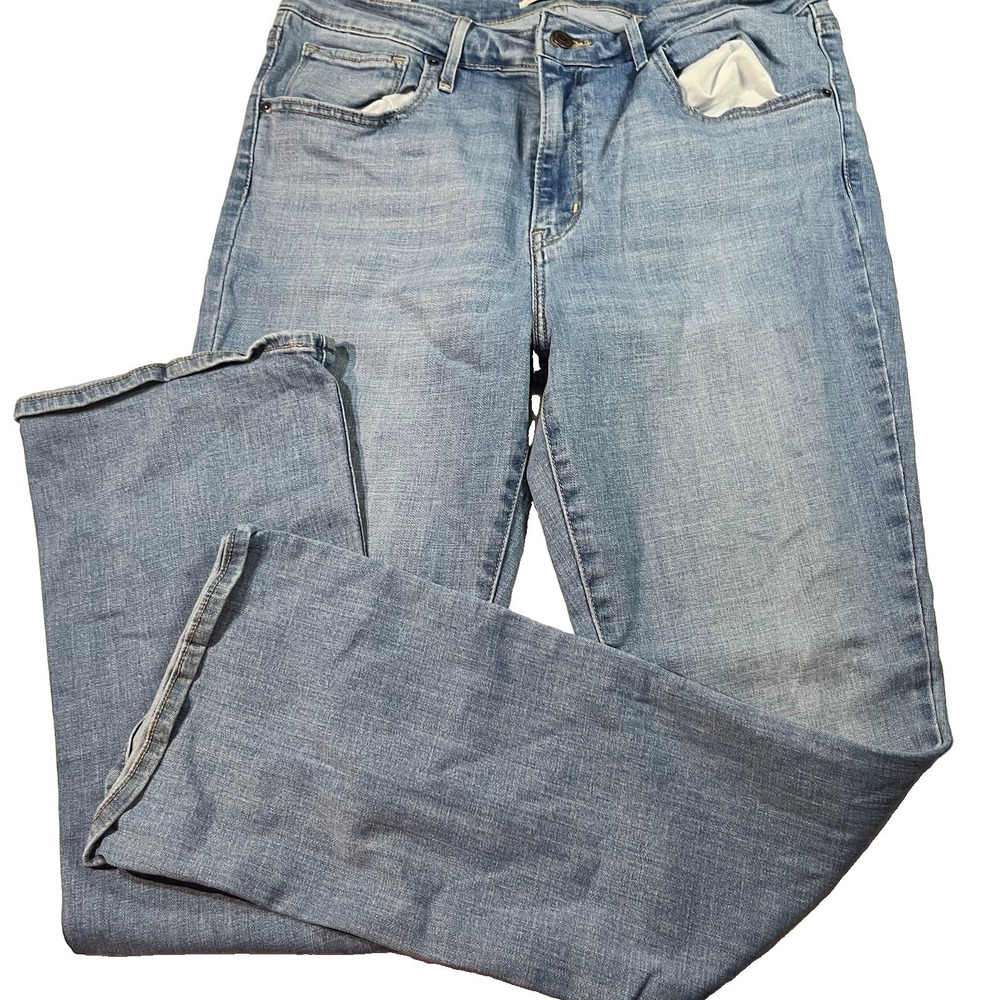 Levi Jeans 725 High Rise Boot Cut Stretch Blue Jeans 32x32 EUC